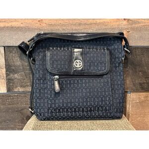 Giani‎ Bernini Annabelle Black Crossbody Bag Purse